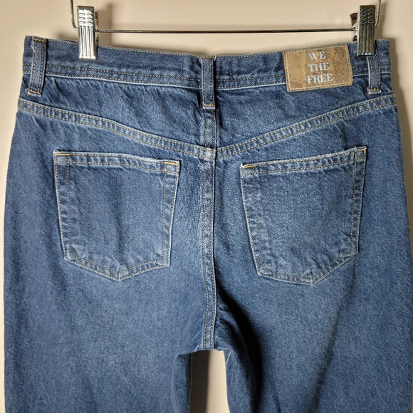 We The Free Free People Mid Rise Straight Jeans | Free People Jeans | Size 27 - Picture 7 of 10
